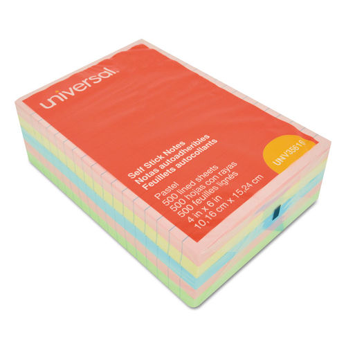 Universal Self-Stick Note Pads - UNV35616 