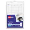 AVE05418 - Removable Multi-Use Labels, Inkjet/Laser Printers, 0.5 x 0.75, White, 36/Sheet, 28 Sheets/Pack, (5418)