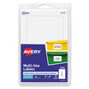 AVE05450 - Removable Multi-Use Labels, Inkjet/Laser Printers, 3 x 5, White, 40/Pack, (5450)