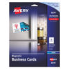 AVE8374 - Magnetic Business Cards, Inkjet, 2 x 3.5, White, 30 Cards, 10 Cards/Sheet, 3 Sheets/Pack