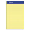 TOP20204 - Perforated Writing Pads, Narrow Rule, 50 Canary-Yellow 5 x 8 Sheets, Dozen