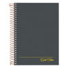 TOP20803 - Gold Fibre Personal Notebooks, 1-Subject, Medium/College Rule, Designer Gray Cover, (100) 7 x 5 Sheets