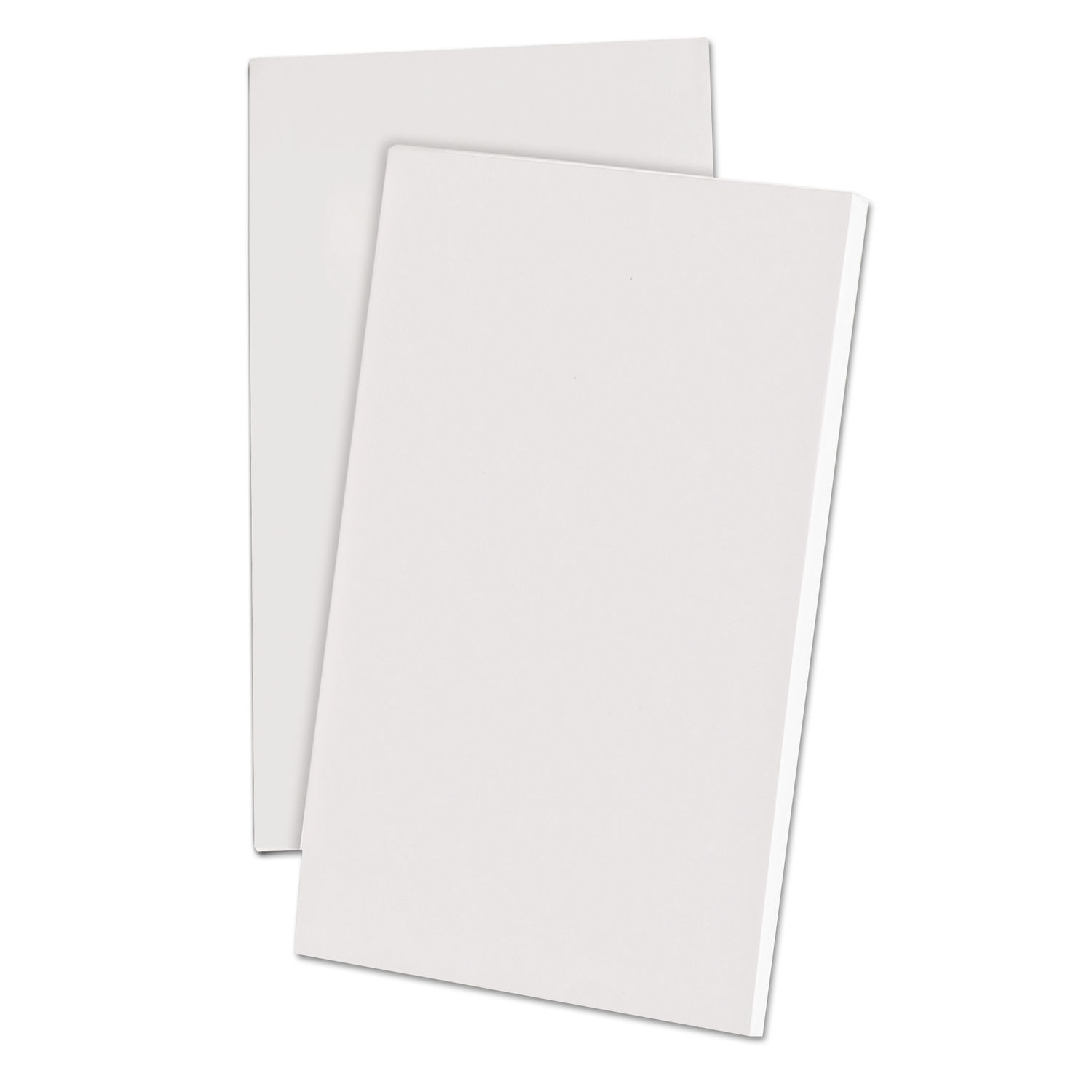 Ampad Scratch Pads Unruled White Sheets 3 x 5 100 Sheets