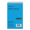 TOP25093 - Memo Pads, Narrow Rule, Randomly Assorted Cover Colors, 50 White 3 x 5 Sheets