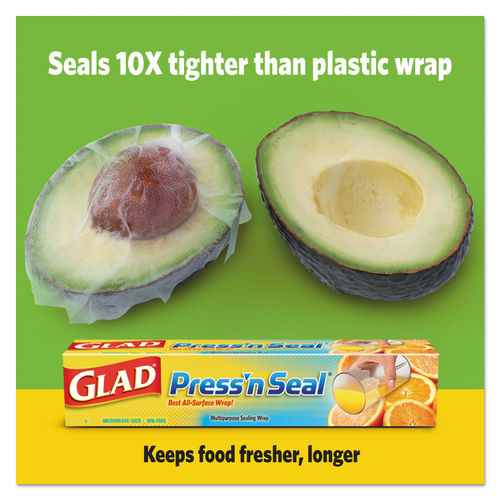 Glad Press N Seal Plastic Wrap, 2 PK./140 SQ. FT.