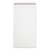 TOP8030 - Reporter’s Notepad, Wide/Legal Rule, White Cover, 70 White 4 x 8 Sheets, 12/Pack