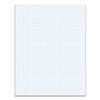 TOP33051 - Quadrille Pads, Quadrille Rule (5 sq/in), 50 White 8.5 x 11 Sheets