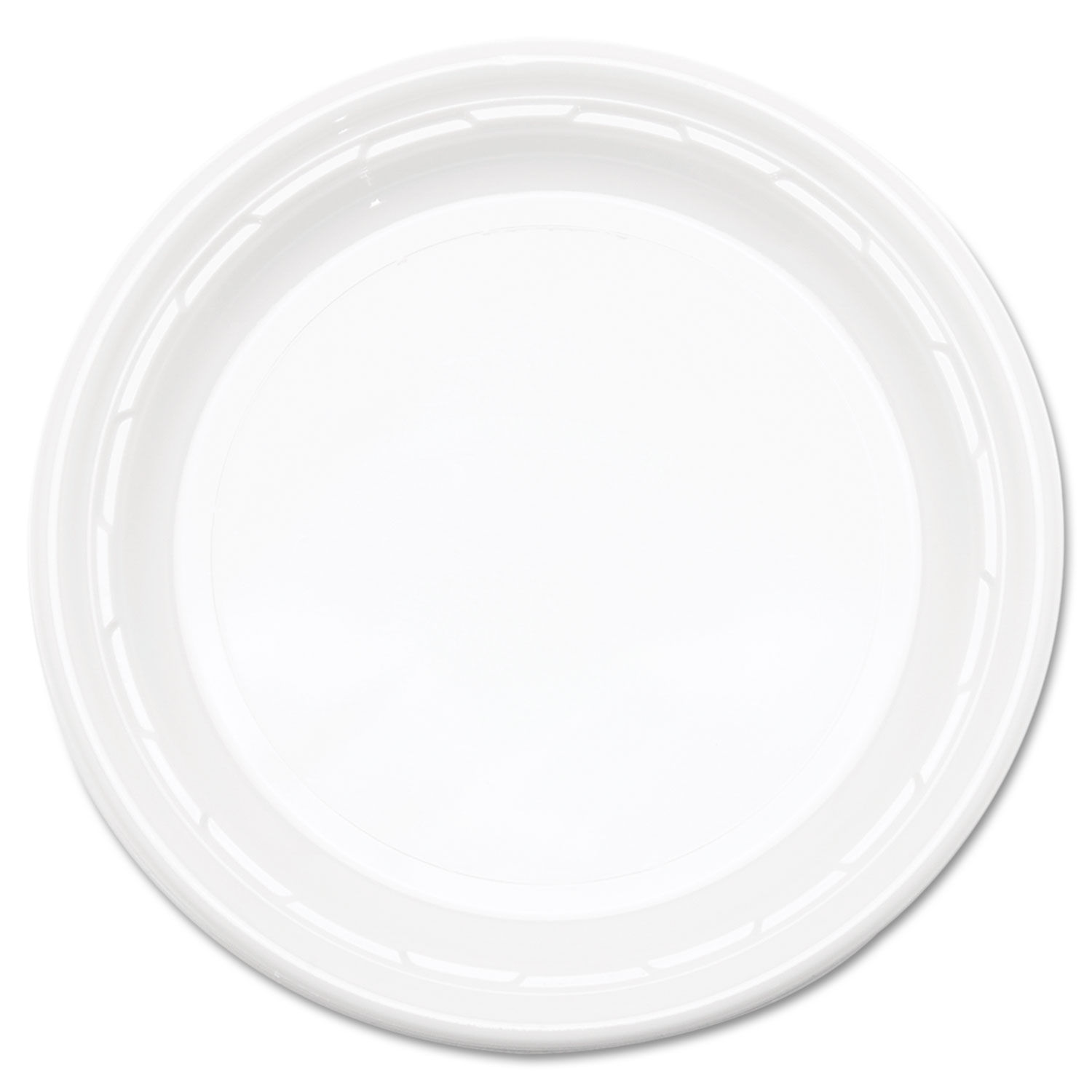 Dart Container Corporation Famous Service Plastic Dinnerware, Bowl, 12oz, White, 125/Pack, 8 Packs/Carton