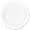 DCC9PWCR - Concorde Foam Plate, 9" dia, White, 125/Pack, 4 Packs/Carton