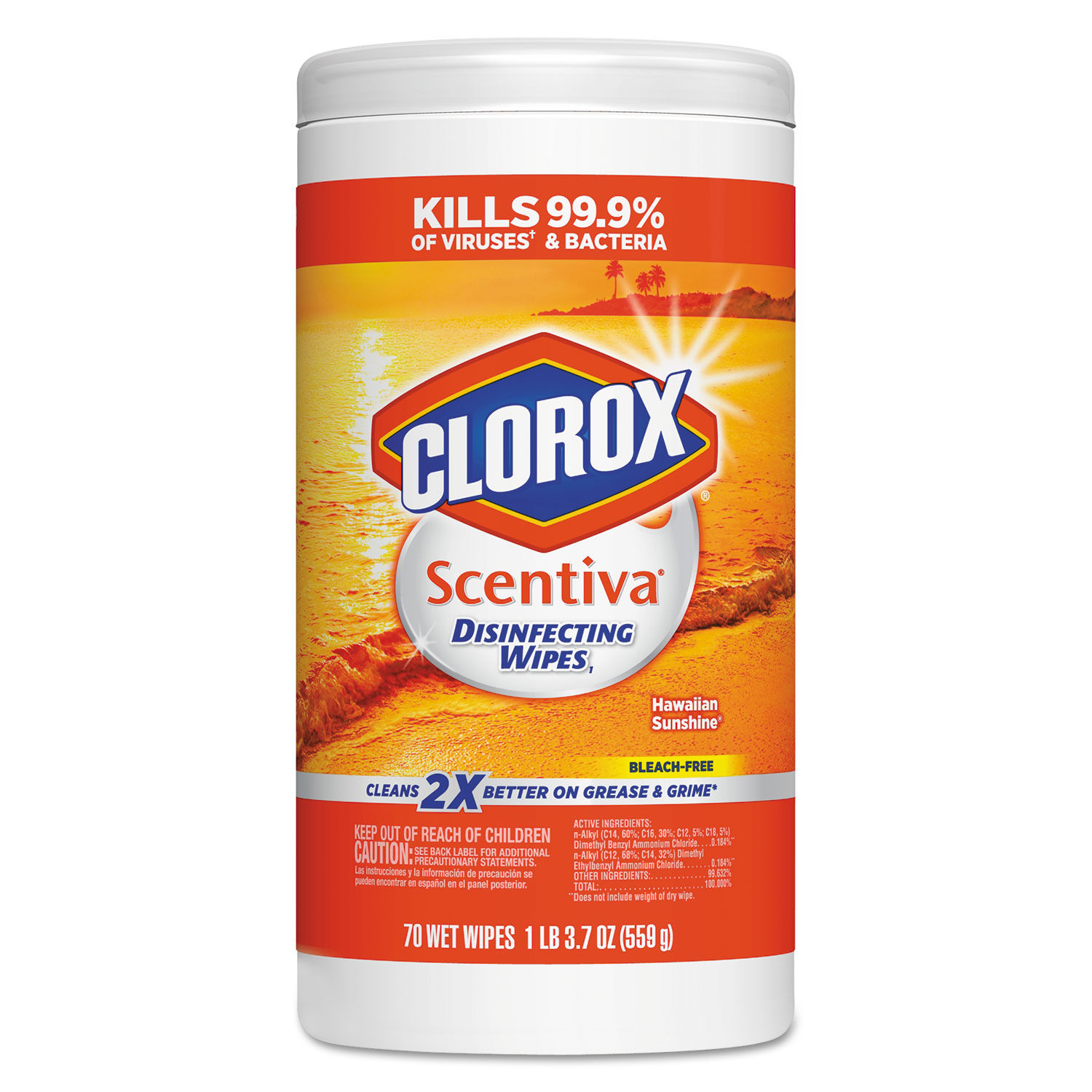 Scentiva Disinfecting Wipes by Clorox® CLO31632EA | OnTimeSupplies.com