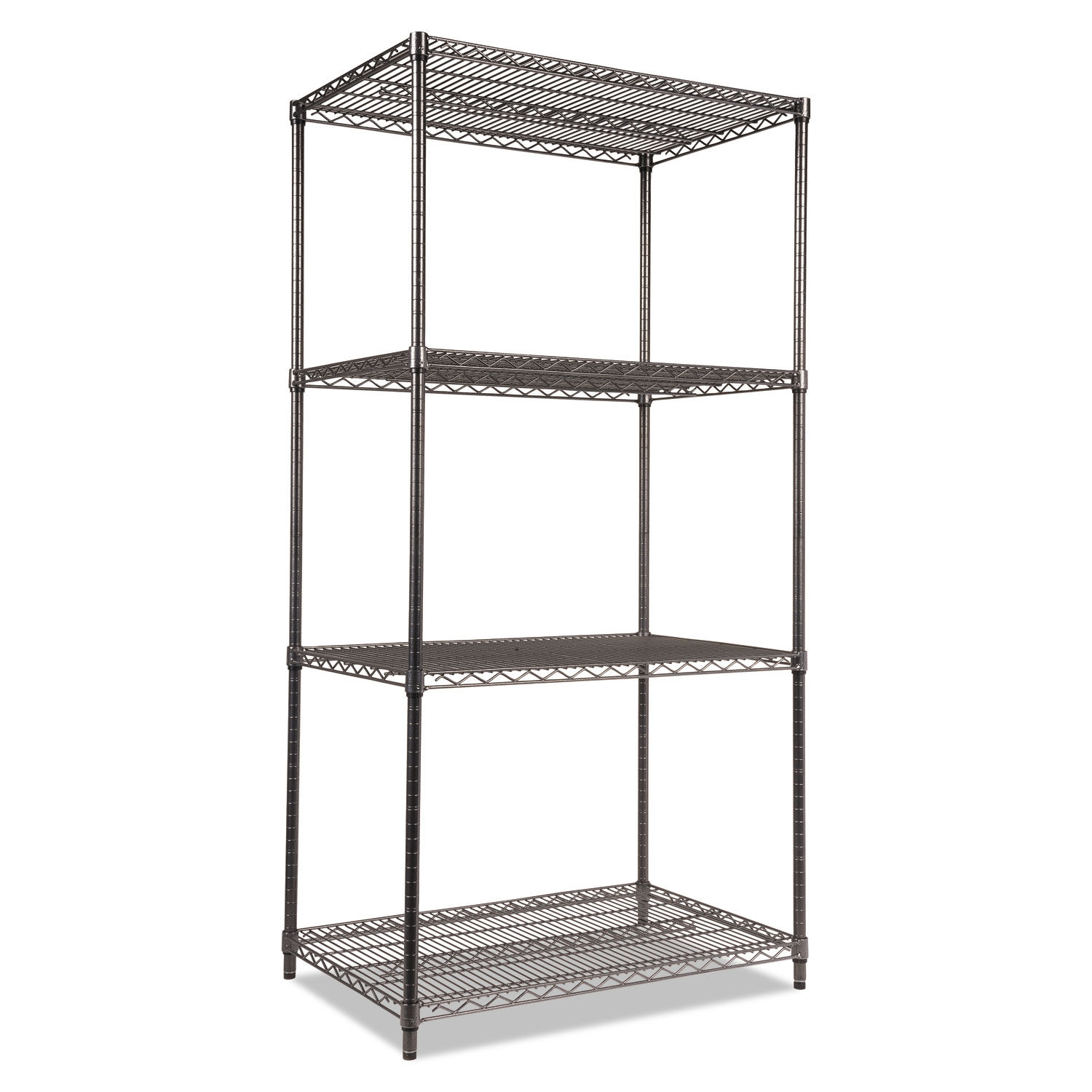 Wire Closet Shelving with Lower Shelf - 18d x 72h