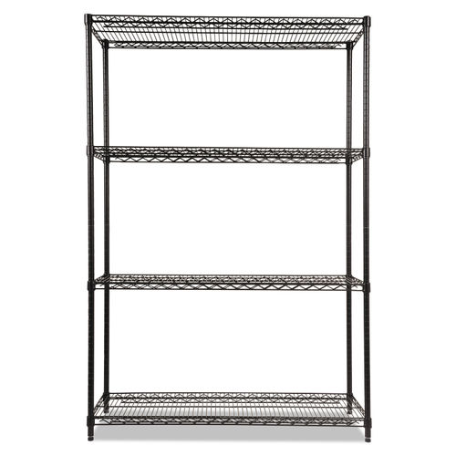 Alera 48 W x 18 D Shelf Liners for Wire Shelving in Clear