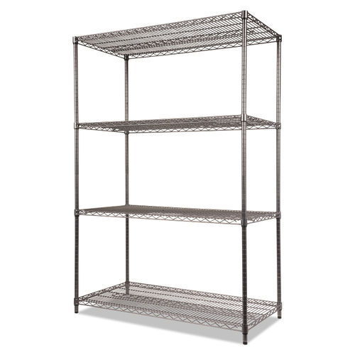 Alera Shelf Liners For Wire Shelving Clear Plastic 48w X 24d 4