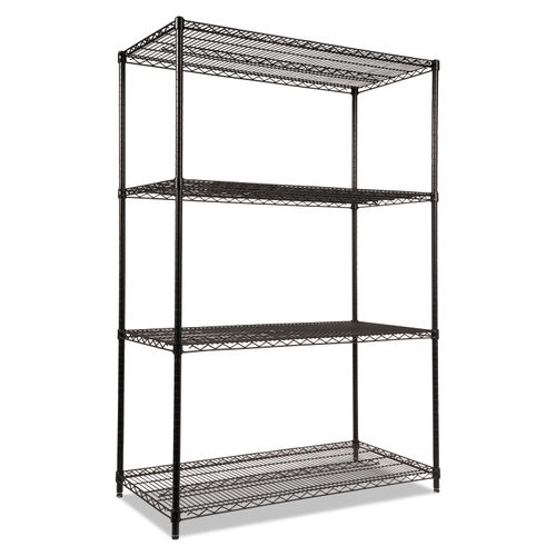 Shelf Liners For Wire Shelving, Clear Plastic, 36w X 24d, 4/pack, STORAGE  SHELVING 