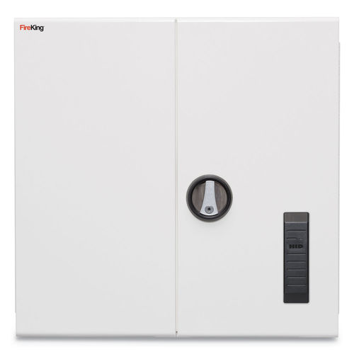 Medical Storage with Electronic Lock by FireKing® FIR24MSCELRWT