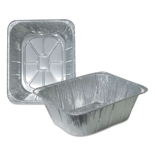 9 x 13 Disposable Aluminum Half Size Steam Shallow Foil Pans With