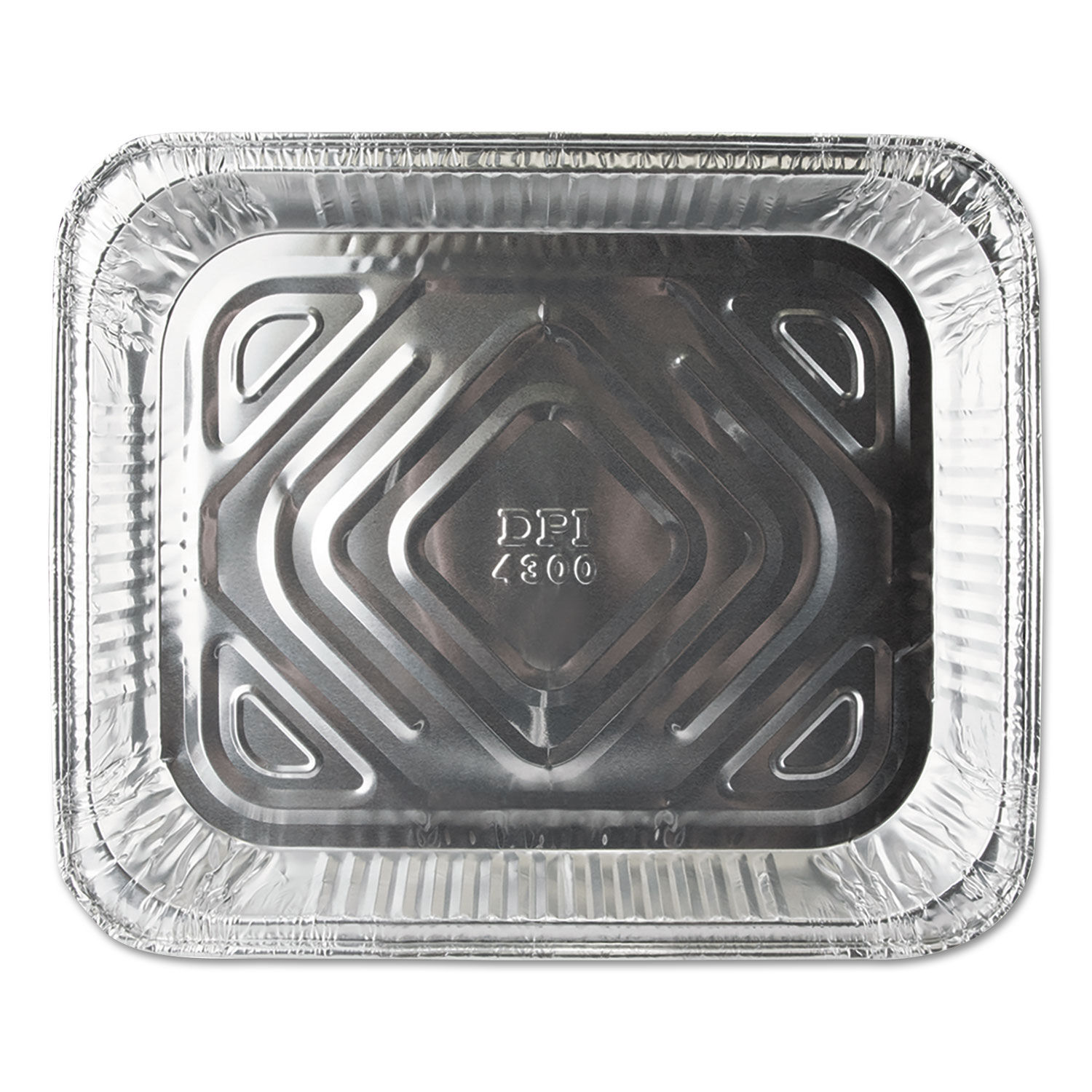 Choice Half Size Foil Steam Table Pan Shallow 1 1/2 Depth - 20/Pack