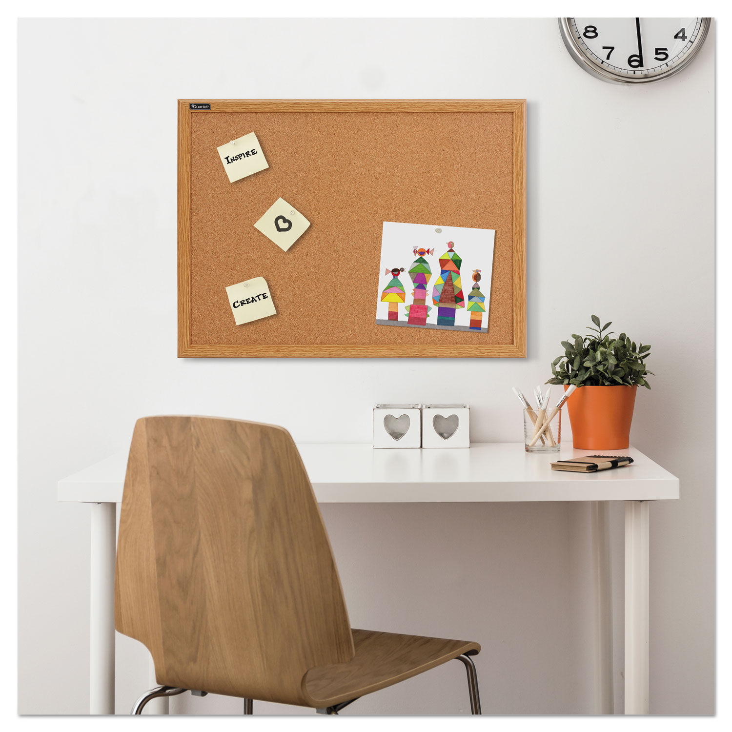 Cork Bulletin Board by Quartet® QRT85223 | OnTimeSupplies.com