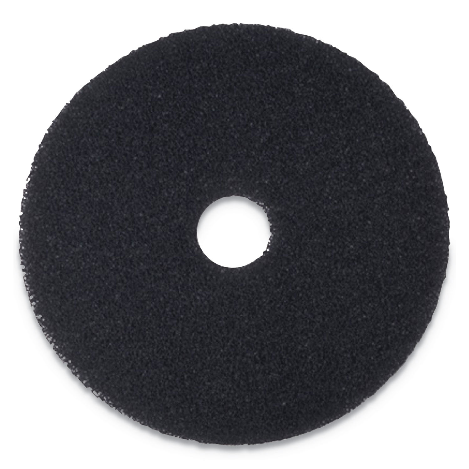 Boardwalk Stripping Floor Pads, 12 Diameter, Black, 5/Carton