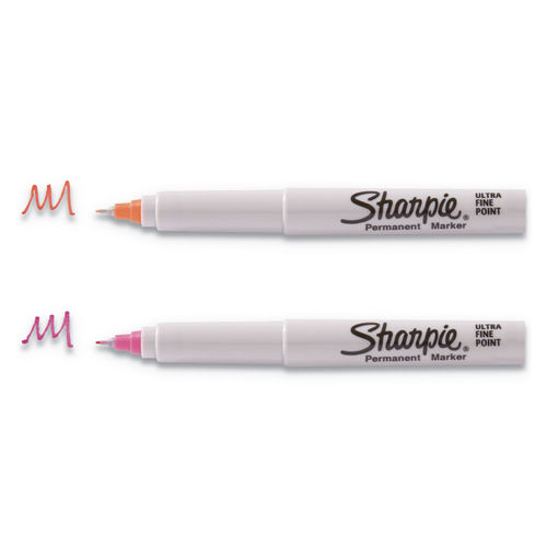 Sharpie Permanent Ultra Fine Point Markers Assorted Colors Pack Of