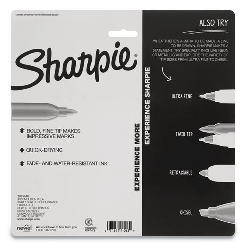 Sharpie 14 Count Special Edition Permanent Markers ~ Ultra Fine, Fine &  Chisel