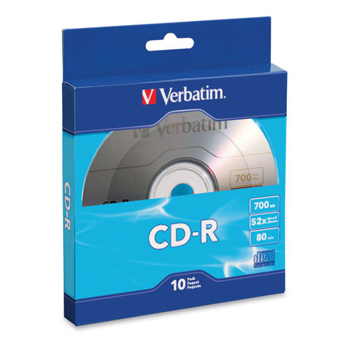CDR Recordable Disc by Verbatim® VER97955