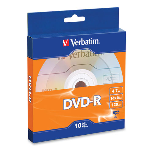 DVDR Recordable Disc by Verbatim® VER97957