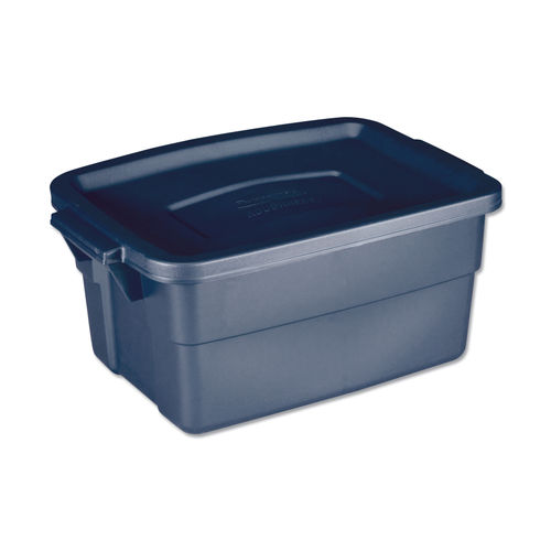 Rubbermaid Roughneck Tote 14 Gallon Stackable Storage Container W