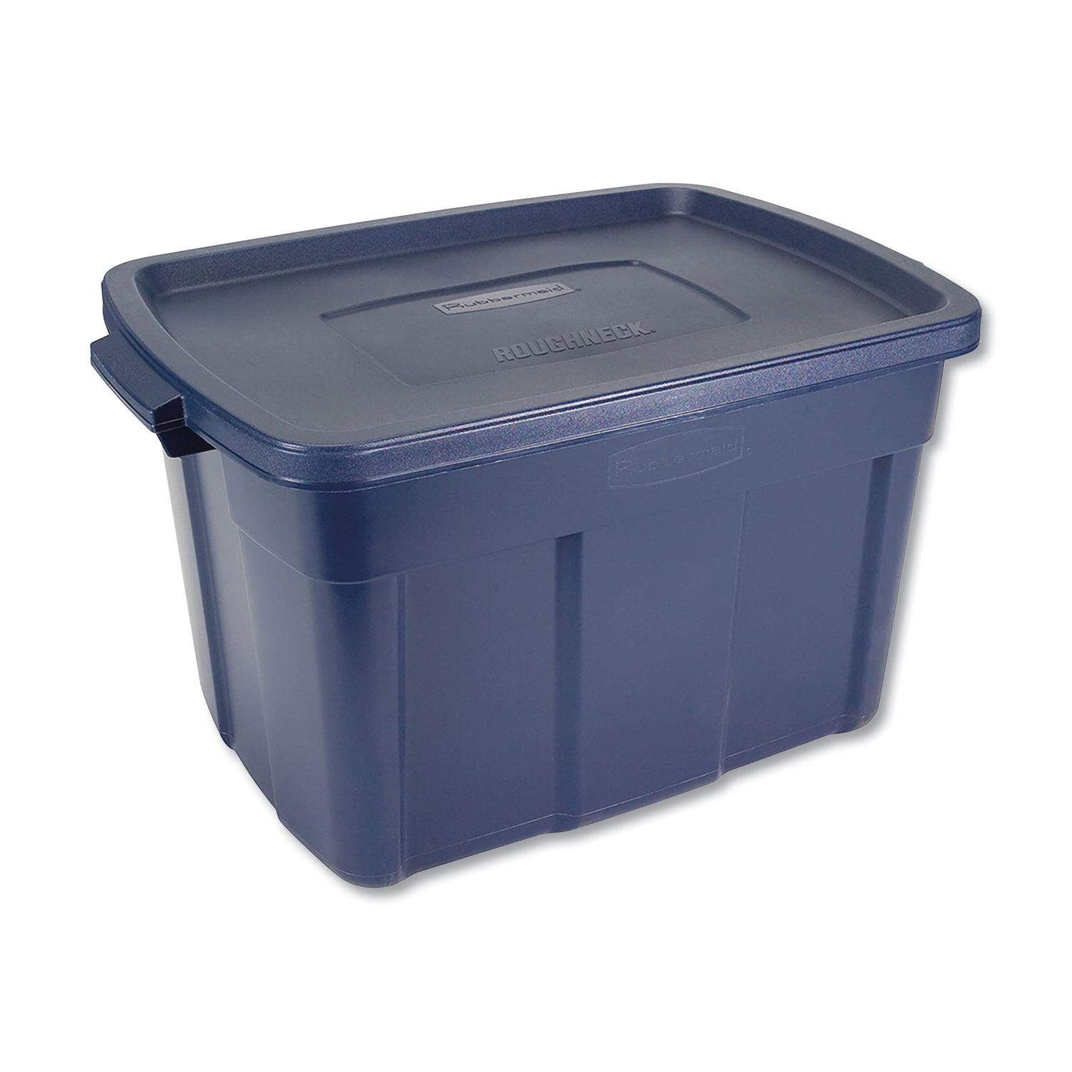 Roughneck Storage Box, 50 gal, 21.2 x 43 x 17.88, Dark Indigo Metallic