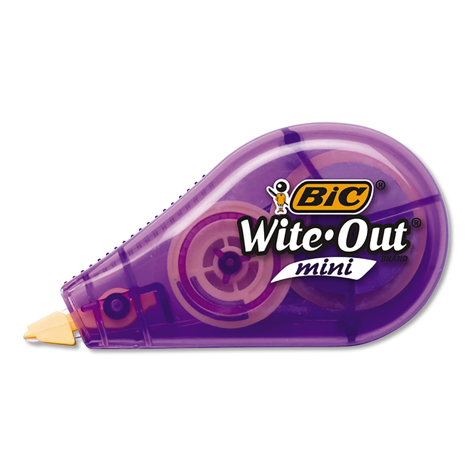 Wite-Out Brand Mini Correction Tape, Non-Refillable, 0.2 x 314.4, White Tape, 6/Pack