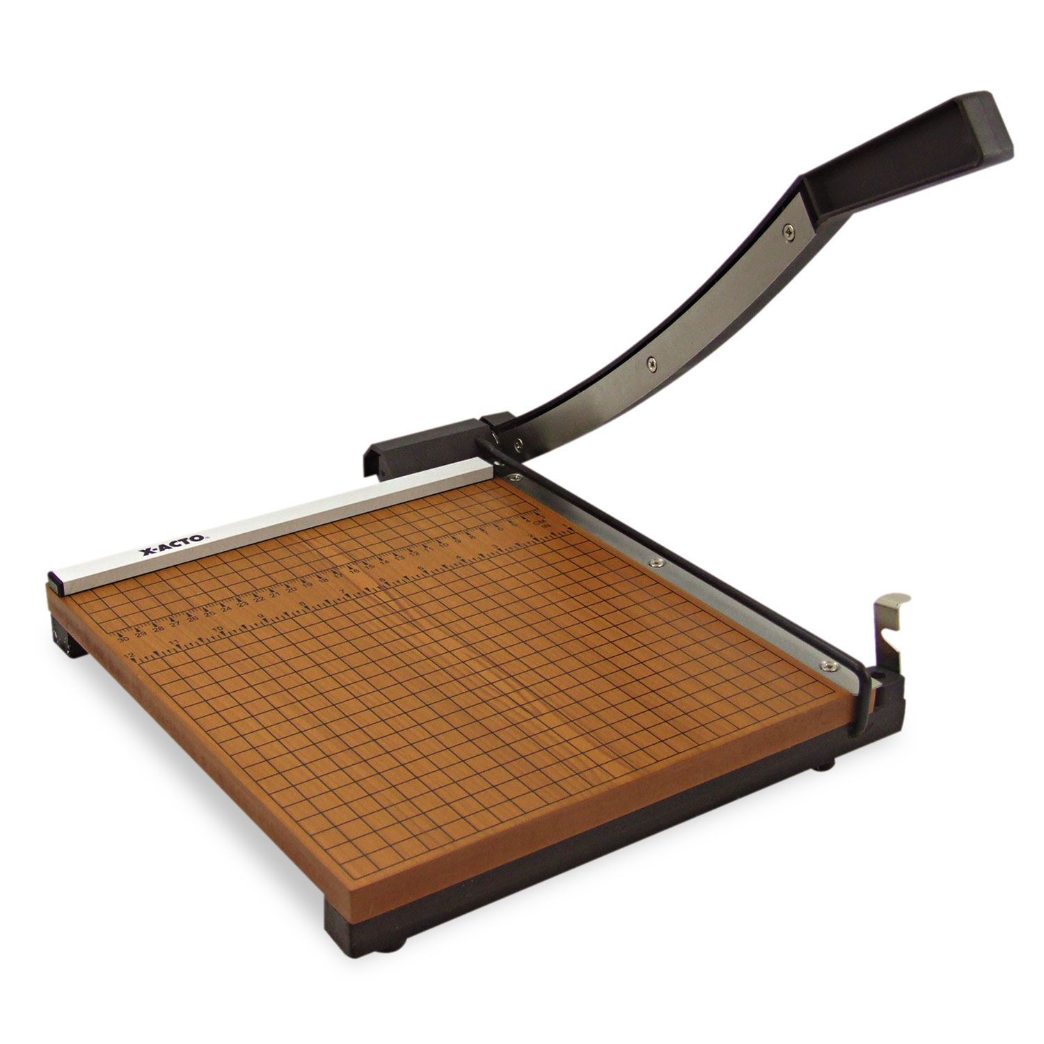 Square Commercial Grade Wood Base Guillotine Trimmer by X-ACTO