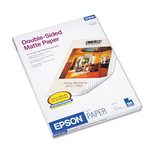 Epson Matte Presentation Paper, White - 100 sheets