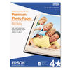 EPSS041667 - Premium Photo Paper, 10.4 mil, 8.5 x 11, High-Gloss White, 50/Pack