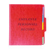 PFXSER1ER - Vertical-Style Personnel Folders, 2" Expansion, 5 Dividers, 2 Fasteners, Letter Size, Red Exterior