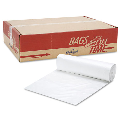 10 Gallon Trash Bags 10 Gal Garbage Bags Can Liners - 24 x 33 6 Micron  BLACK 1000ct