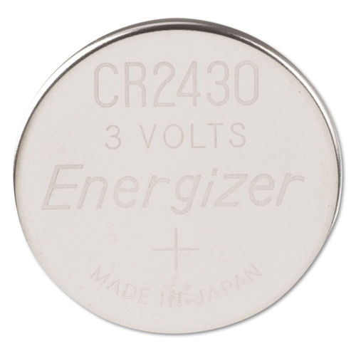 Energizer 2430 Lithium 3V Coin Battery, 1 Pack