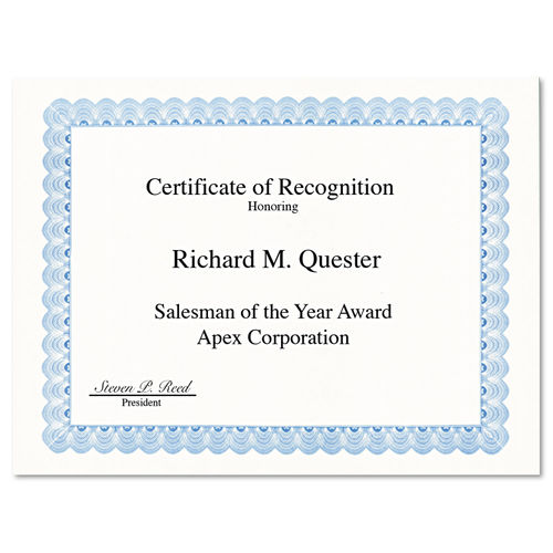 Parchment Paper Certificates by Geographics® GEO20008 OnTimeSupplies com