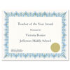 GEO39087 - Award Certificates with Gold Seals, 8.5 x 11, Unique Blue with White Border, 25/Pack