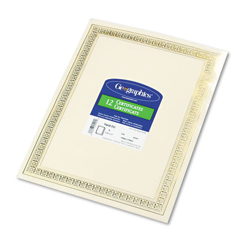 Foil Enhanced Certificates by Geographics® GEO45492