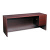 HON10545RNN - 10500 Series 3/4-Height Right Pedestal Credenza, 72w x 24d x 29.5h, Mahogany