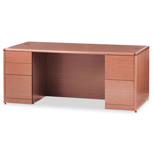 View 10700 Series™ Double Pedestal Desk with FullHeight Pedestals and
