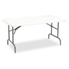 ICE65213 - IndestrucTable Industrial Folding Table, Rectangular, 60" x 30" x 29", Platinum