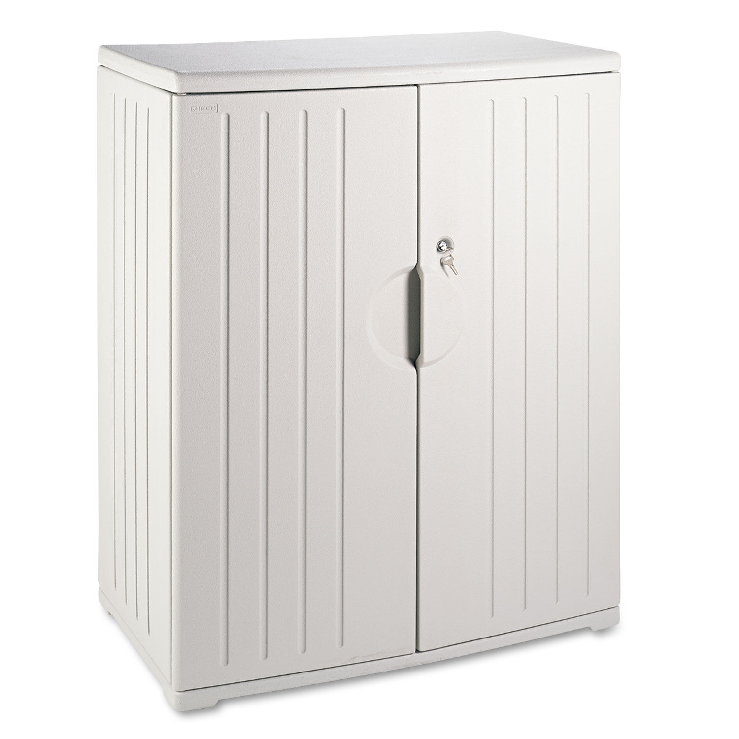  Iceberg Plastic Storage Cabinet, Light Gray, 36x22x72 : Home &  Kitchen