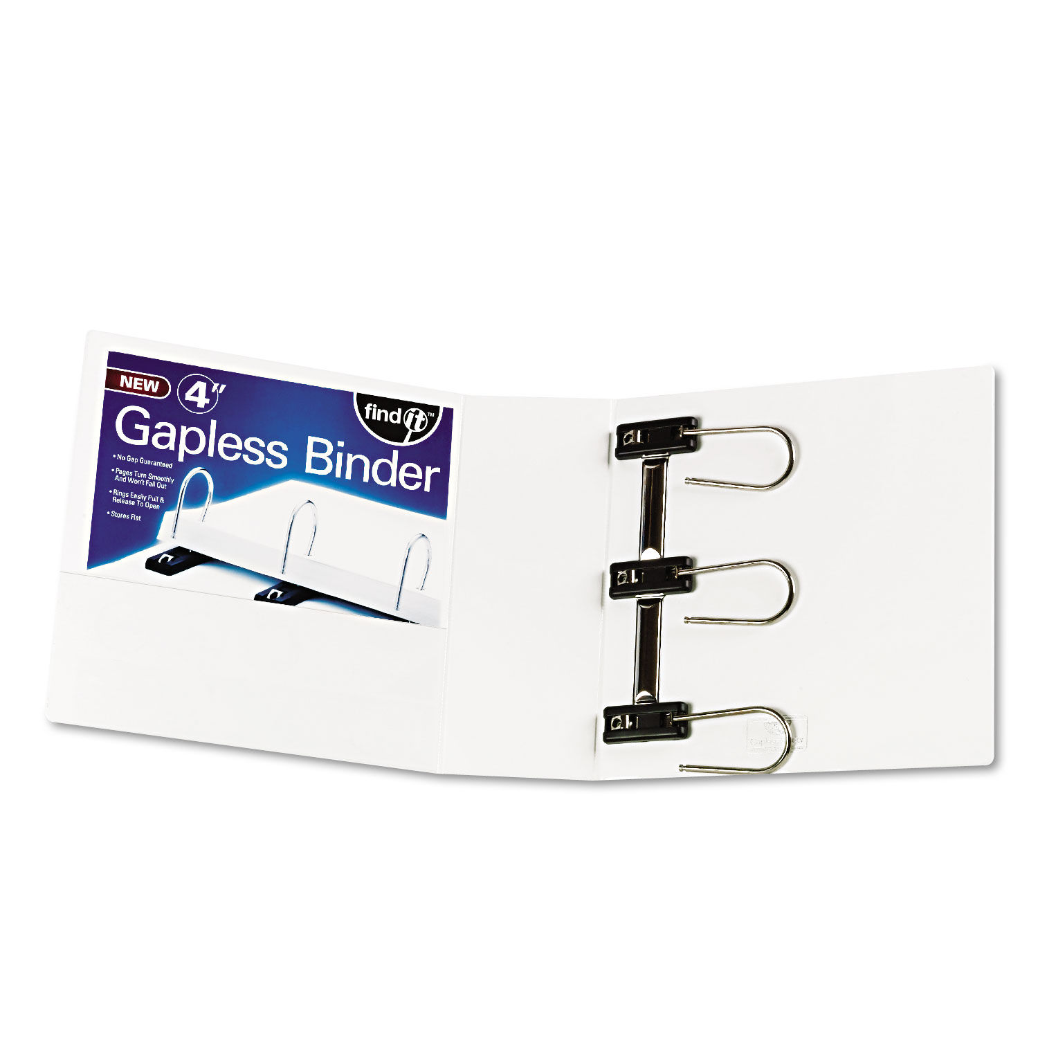 Gapless Loop Ring View Binder by find It™ IDESNS01703