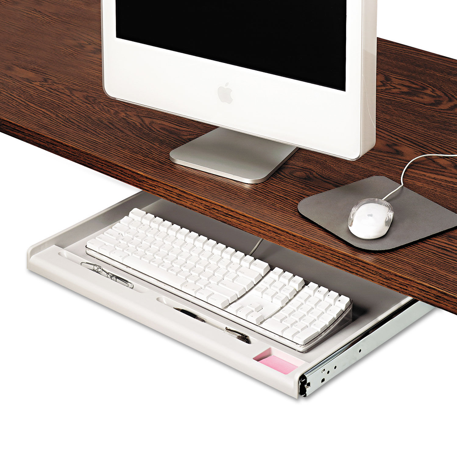 Standard Underdesk Keyboard Drawer By Innovera Ivr53000