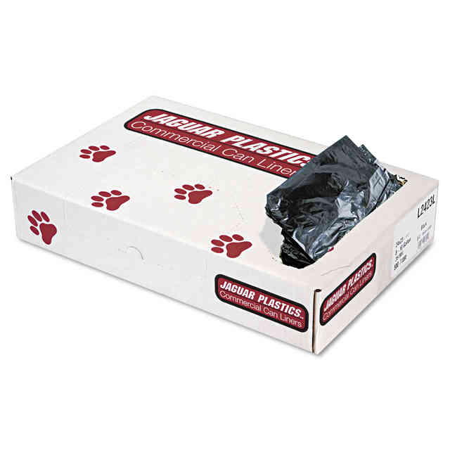 Linear Low-Density Can Liners, 10 gal, 0.35 mil, 24 Linear Low-Density Can Liners, 10 gal, 0.35 mil, 24