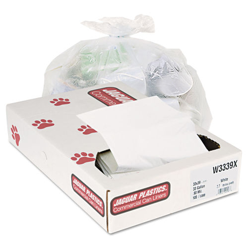 Global Industrial Heavy Duty Clear Trash Bags - 12 to 16 gal, 1.2 mil, 250 Bags/Case