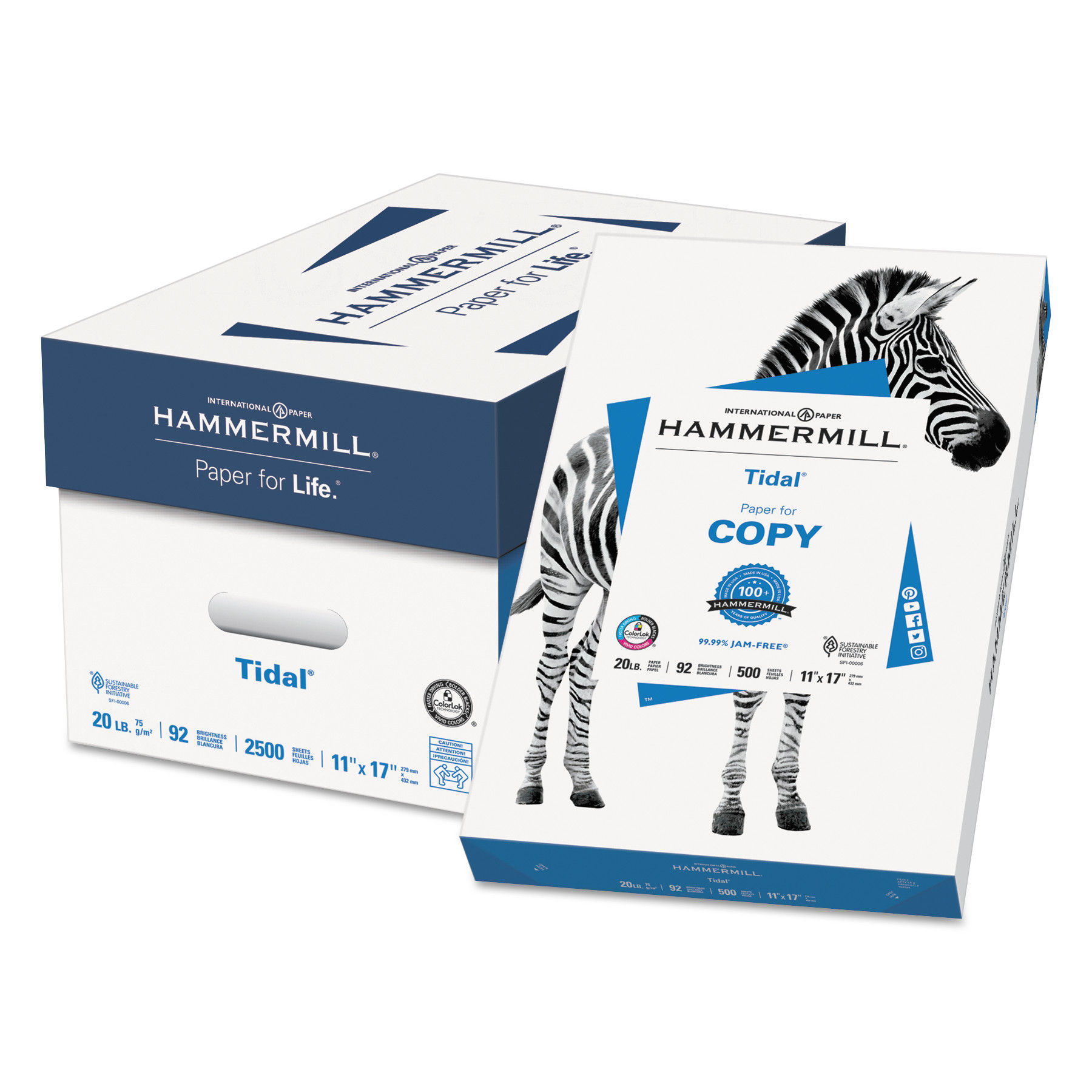 box of printer paper cost