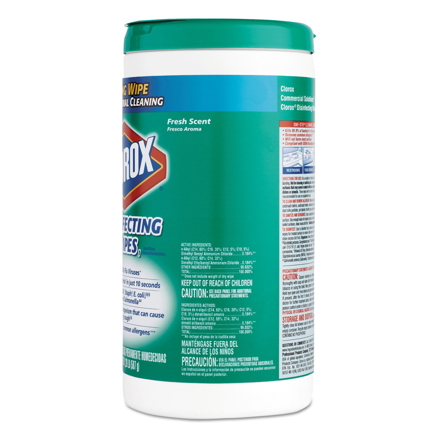 Disinfecting Wipes by Clorox® CLO15949CT