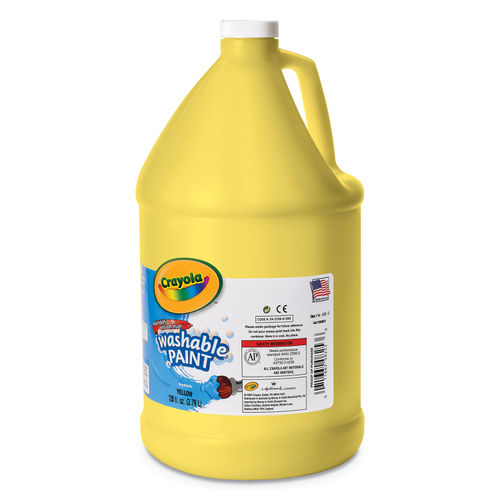 Crayola 1 Gal Washable Paint - Yellow